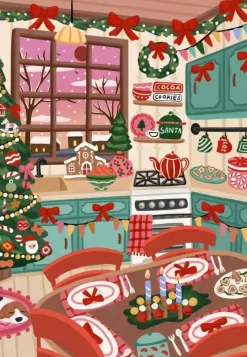 Pieces & Peace : Christmas Kitchen (1000)
