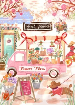 Pieces & Peace : Forever Flora, Flower Truck (500)