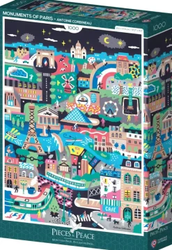 Pieces & Peace : Monuments of Paris (1000)