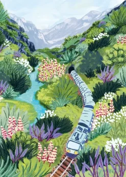 Pieces & Peace : Train Travel (1000)
