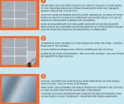 Grafika Puzzle Glue Sheets - Limark (20 st A4 för 3000 bitar) - Jig&Puz