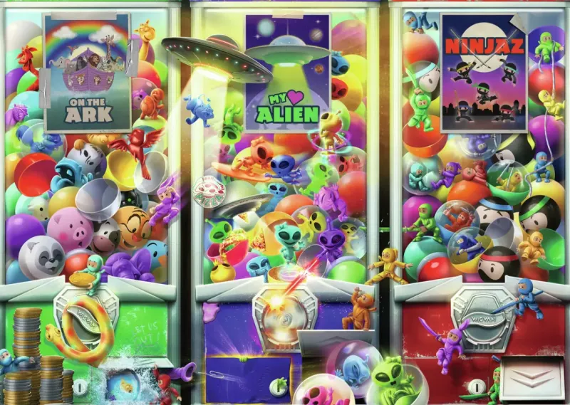 Ravensburger : Animals, Aliens and Ninjas (1000)