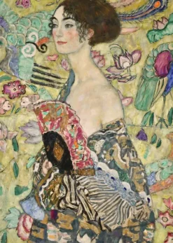 Ravensburger : Art Collection - Lady With a Fan, Gustav Klimt (1000)