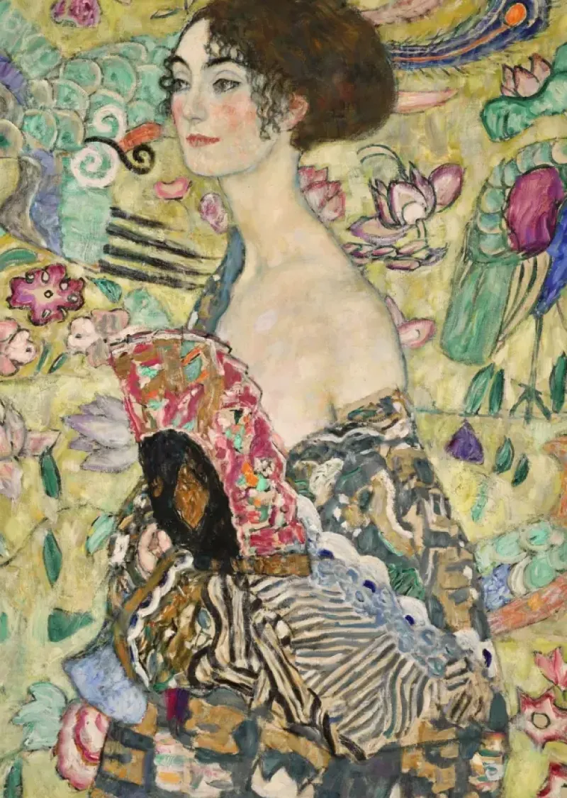 Ravensburger : Art Collection - Lady With a Fan, Gustav Klimt (1000)