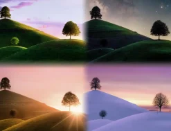 Ravensburger : Atmospheric Trees and Mountains (2000)