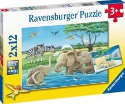 Ravensburger : Baby Safari Animals (2 x 12)