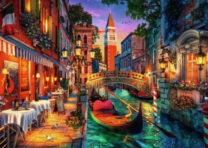 Ravensburger : Canal Cruise in Venice (1000)