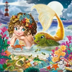 Ravensburger : Charming Mermaids (3 x 49)