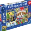 Ravensburger : Christmas Kitties (2 x 24)
