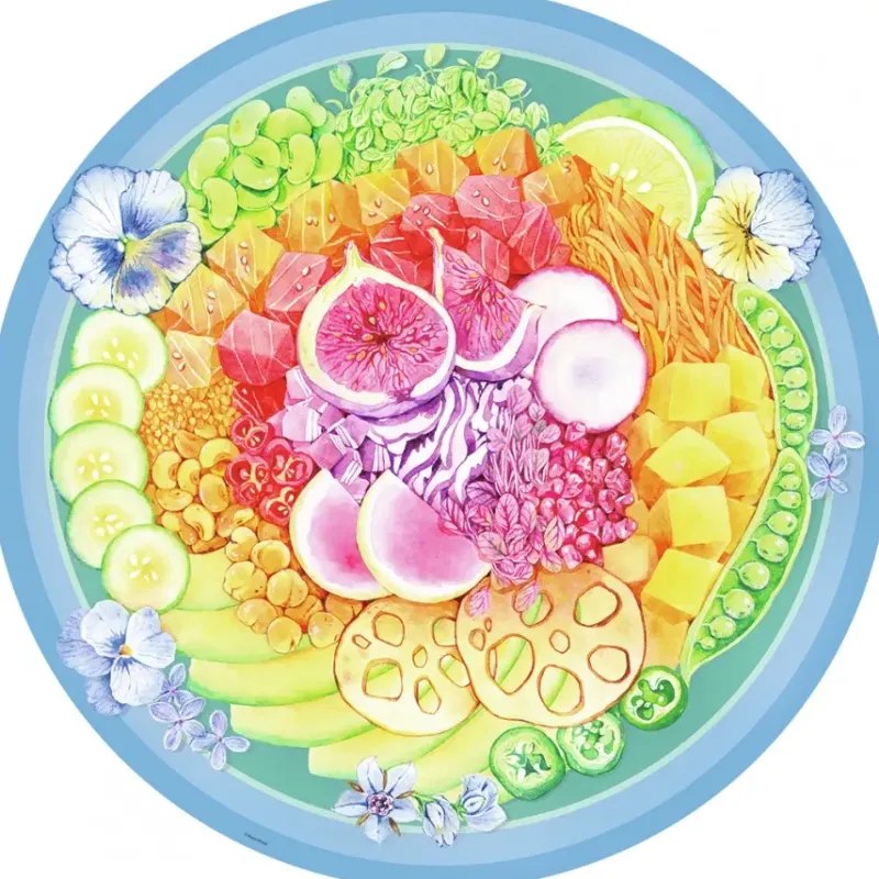 Ravensburger : Circle of Colors - Poke Bowl (500)