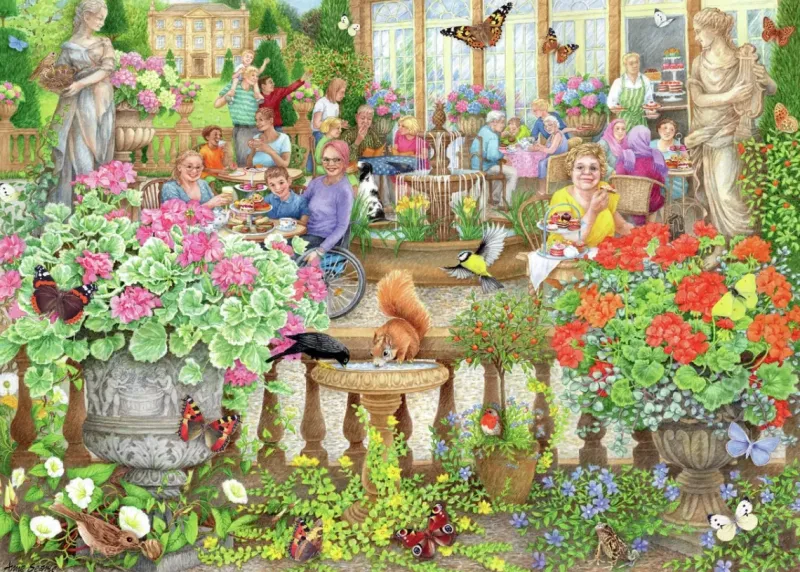 Ravensburger : Cosy Café Collection - No 2 The Orangery (1000)