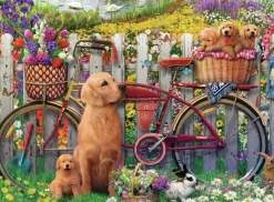 Ravensburger : Cute Dogs in the Garden (500)