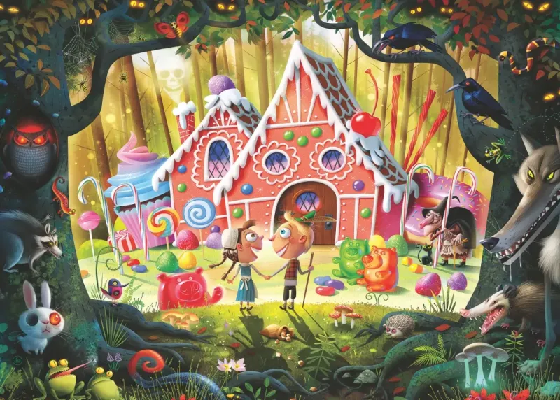 Ravensburger : Dean Macadam - Classic Tales, Hansel and Gretel Beware! (1000)