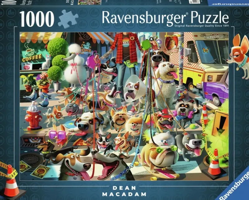 Ravensburger : Dean Macadam - The Dog Walker (1000)