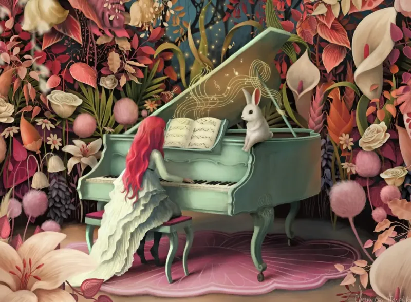 Ravensburger : Demelsa - Rabbit Recital (500)