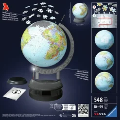 Ravensburger : 3D - Globe with Light (548)