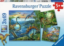 Ravensburger : Dinosaur Facination (3 x 49)