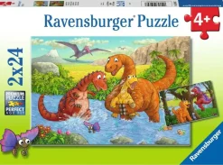 Ravensburger : Dinosaurs at Play (2 x 24)