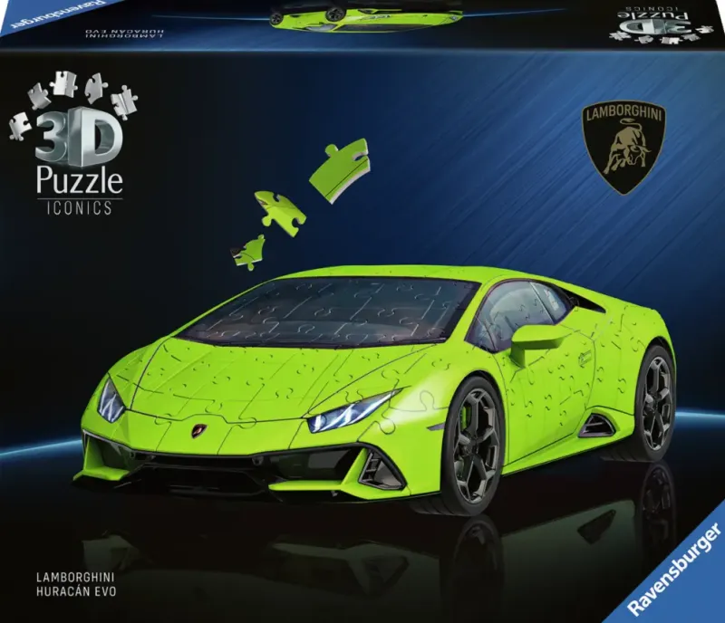 Ravensburger : 3D - Lamborghini Huracan EVO, Green (158)