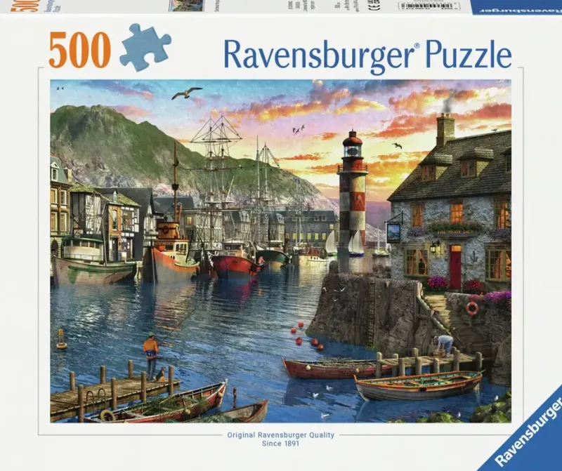 Ravensburger : Dominic Davison - Sunrise at the Port (500)