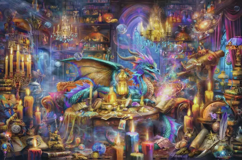 Ravensburger : Dragon's Library (3000)