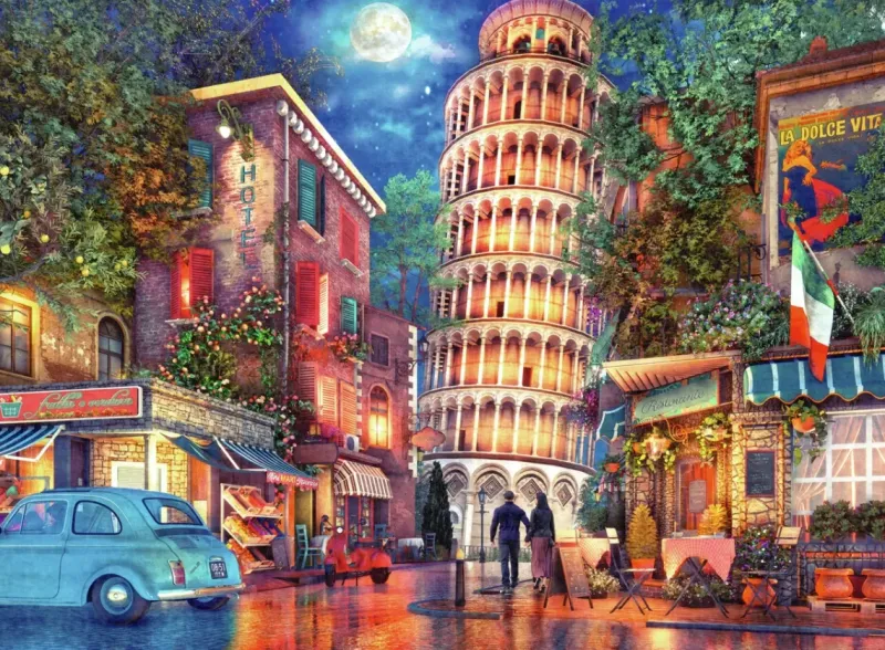 Ravensburger : Evening in Pisa (500)