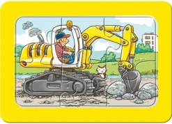 Ravensburger : Excavator, Tractor and Dump Truck (3 x 6)