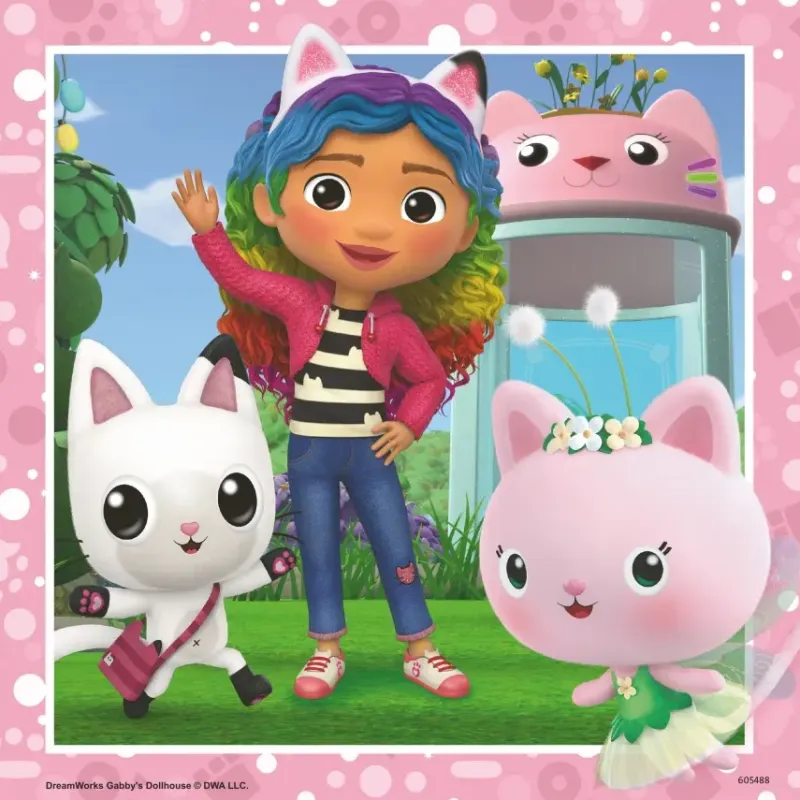 Ravensburger : Gabby's Dollhouse - It's Meow Time (3 x 49)