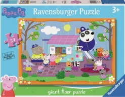 Ravensburger : Golvpussel - Greta Gris (Peppa Pig) - Fun at the Club House (24)