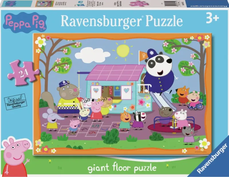 Ravensburger : Golvpussel - Greta Gris (Peppa Pig) - Fun at the Club House (24)