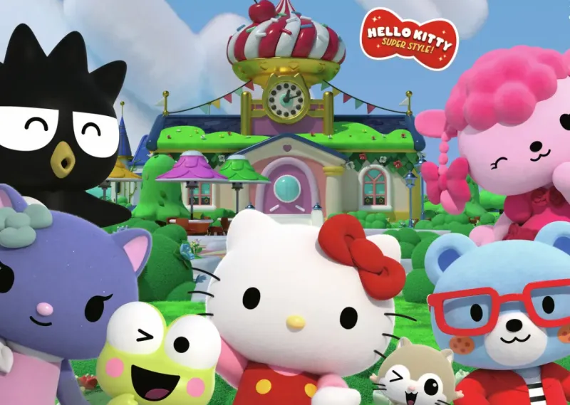 Ravensburger : Golvpussel - Hello Kitty, Fun in Cherry Town (24)