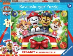 Ravensburger : Golvpussel - Paw Patrol, Festive Pups (24)