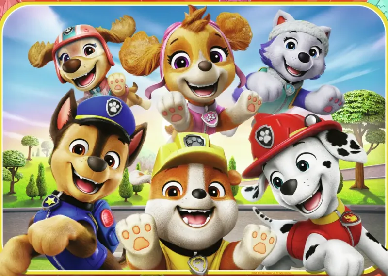 Ravensburger : Golvpussel - Paw Patrol, Pup Power (24)