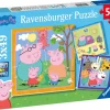 Ravensburger : Greta Gris - Peppa's Family and Friends (3 x 49)