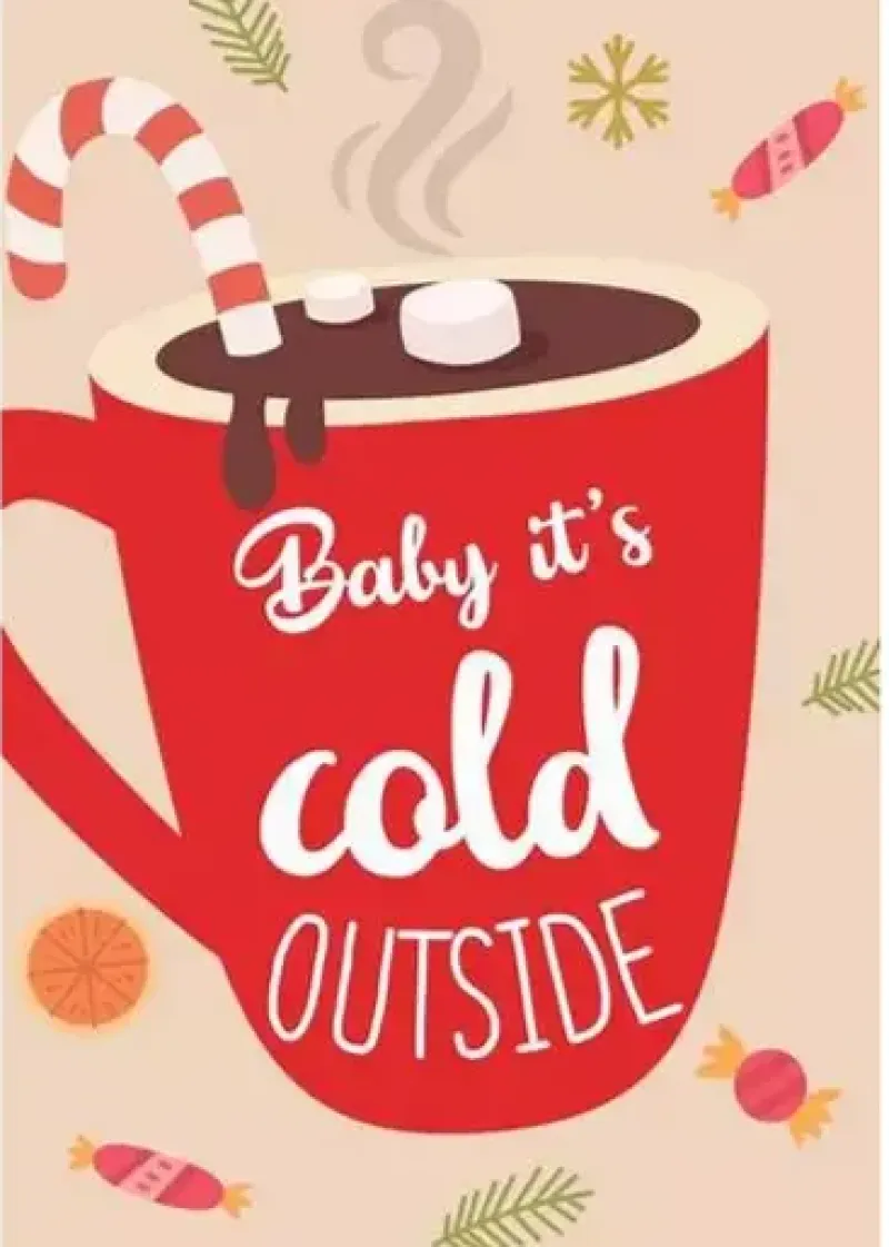 Ravensburger : Happy Holidays Mini Puzzle - Baby It's Cold (99)