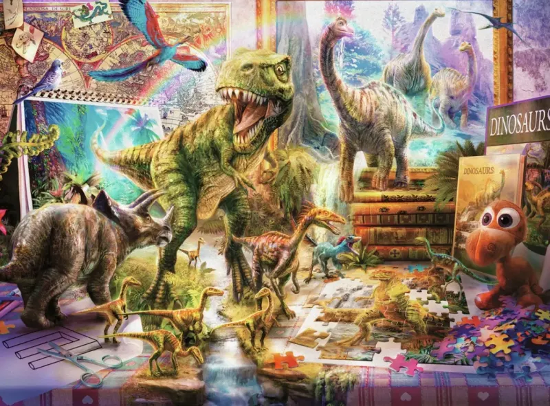 Ravensburger : Jan Patrik Krasny - Dinosaur Escape (100)