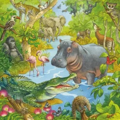 Ravensburger : Jungle Fun (3 x 49)