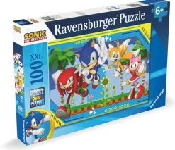 Ravensburger : Knuckles, Sonic, Tails, Amy (100)