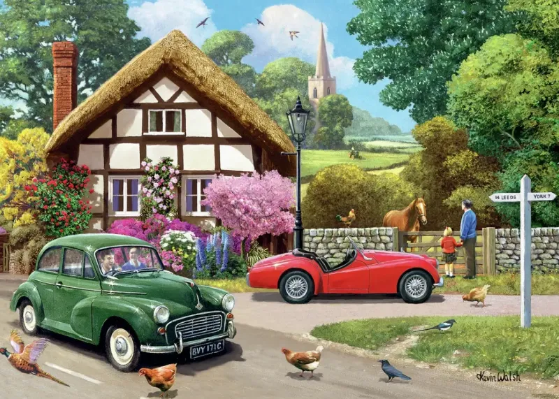 Ravensburger : Leisure Days No 9 - A Country Drive (1000)