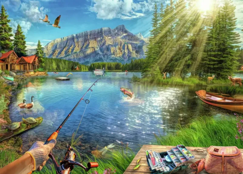 Ravensburger : Life at the Lake (1000)