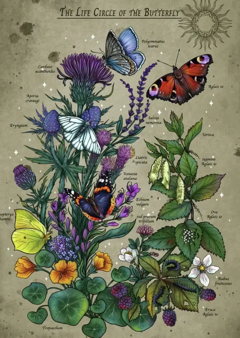Ravensburger : Lifecircle Butterfly (1000)