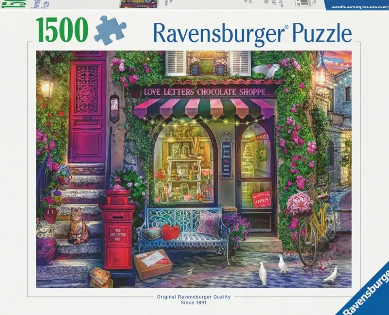 Ravensburger : Love Letters Chocolate Shoppe (1500)
