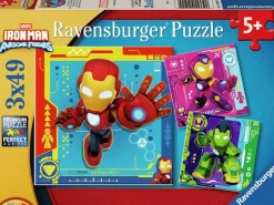 Ravensburger : Marvel - Iron Man, Awsome Friends (3 x 49)