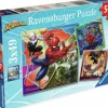 Ravensburger : Marvel - Spider-Man, It's Web-Slinging Time! (3 x 49)