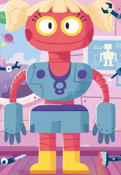Ravensburger : Mix & Match - Build Your Robots! (3 x 24)