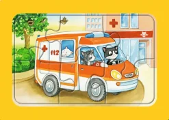 Ravensburger : My First Color Puzzles - Animals at Work (3 x 6)