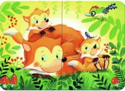 Ravensburger : My First Puzzle - Forest Animal Fun (2, 4, 6, 8)
