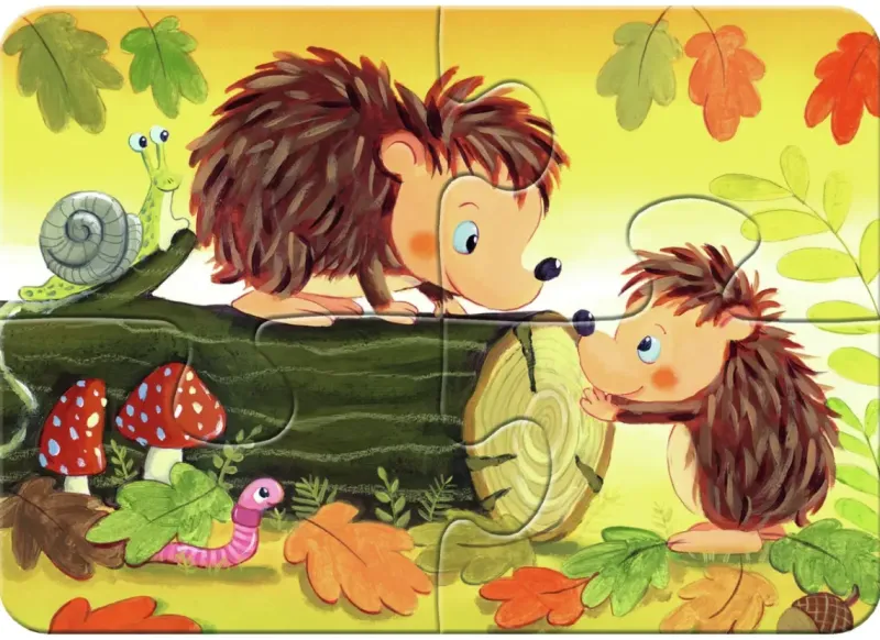 Ravensburger : My First Puzzle - Forest Animal Fun (2, 4, 6, 8)