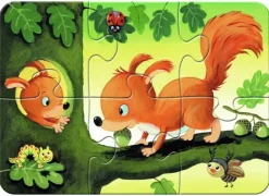 Ravensburger : My First Puzzle - Forest Animal Fun (2, 4, 6, 8)