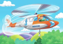 Ravensburger : My First Puzzle - Rescue Vehicles (2, 3, 4, 5)
